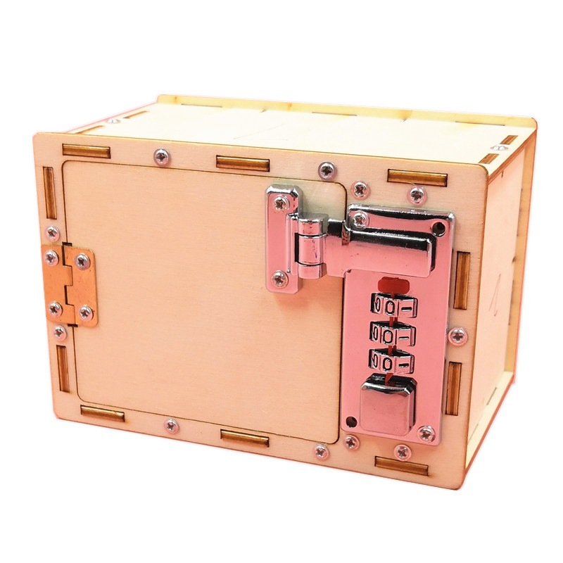 Science Toys Diy - Diy Wooden Handmade Toy Mechanical Password