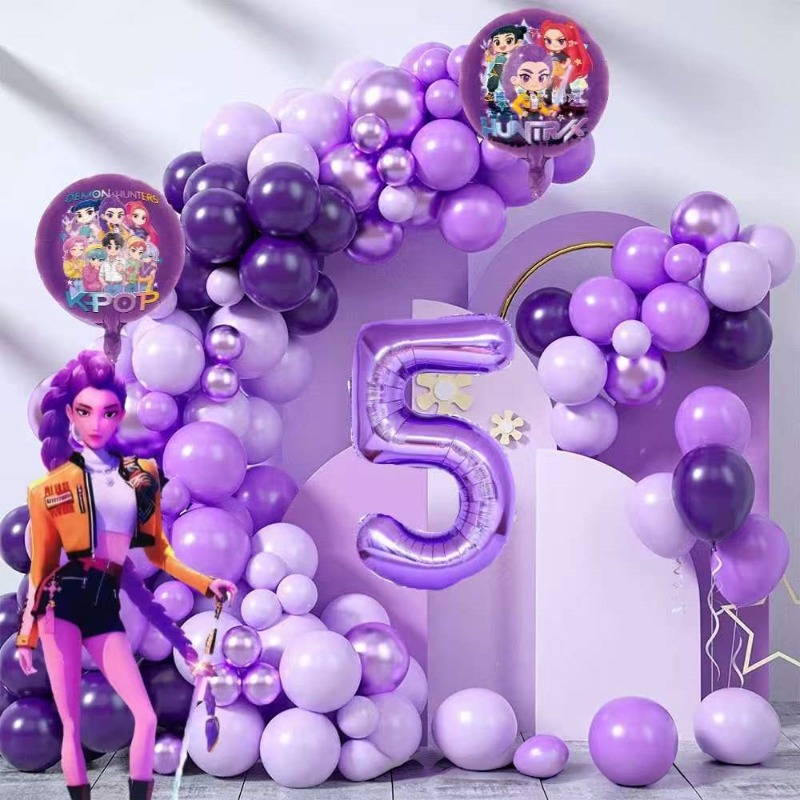 K-Pop Birthday Party Decoratio - Science Of Happiness ulasan dan harga