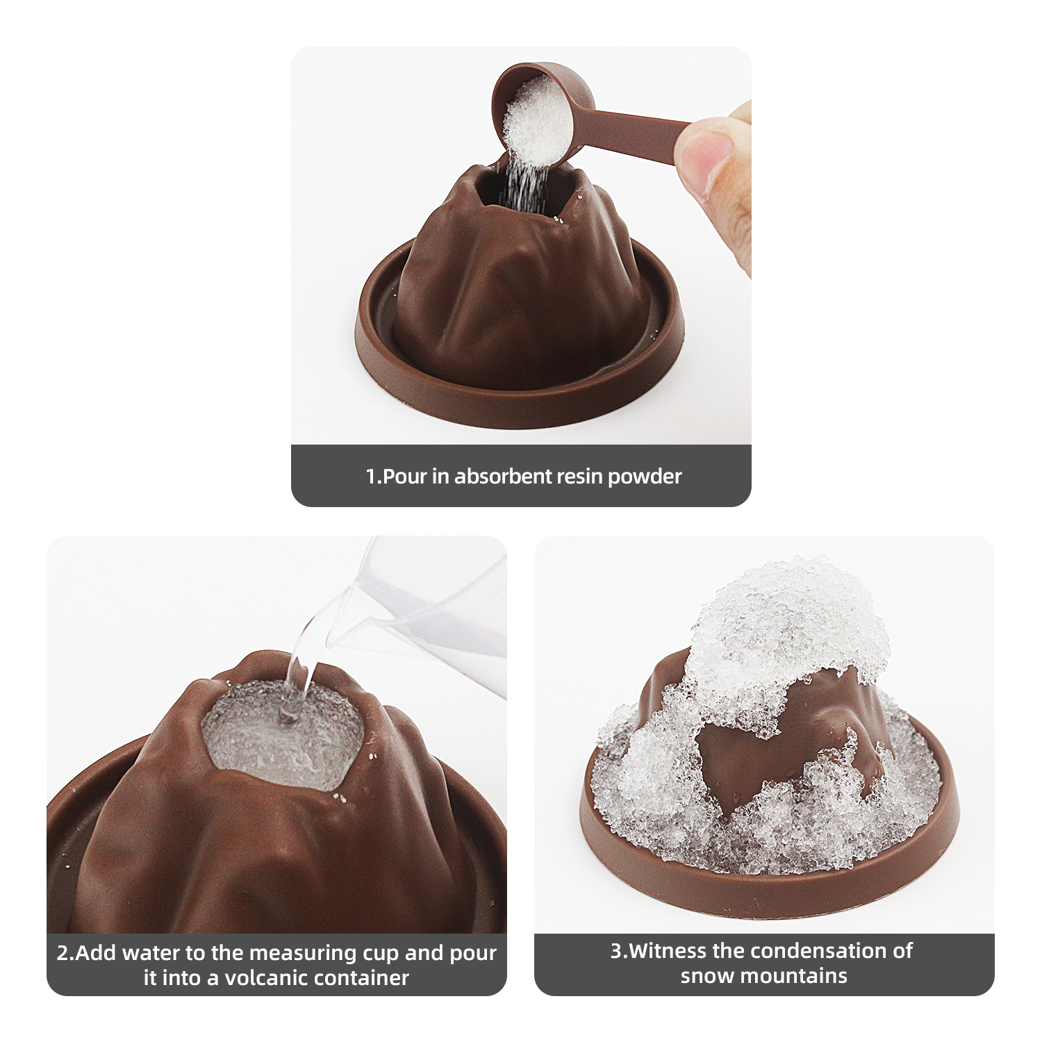 Volcano eruption DIY scientifi - Science Toys Diy ulasan dan harga