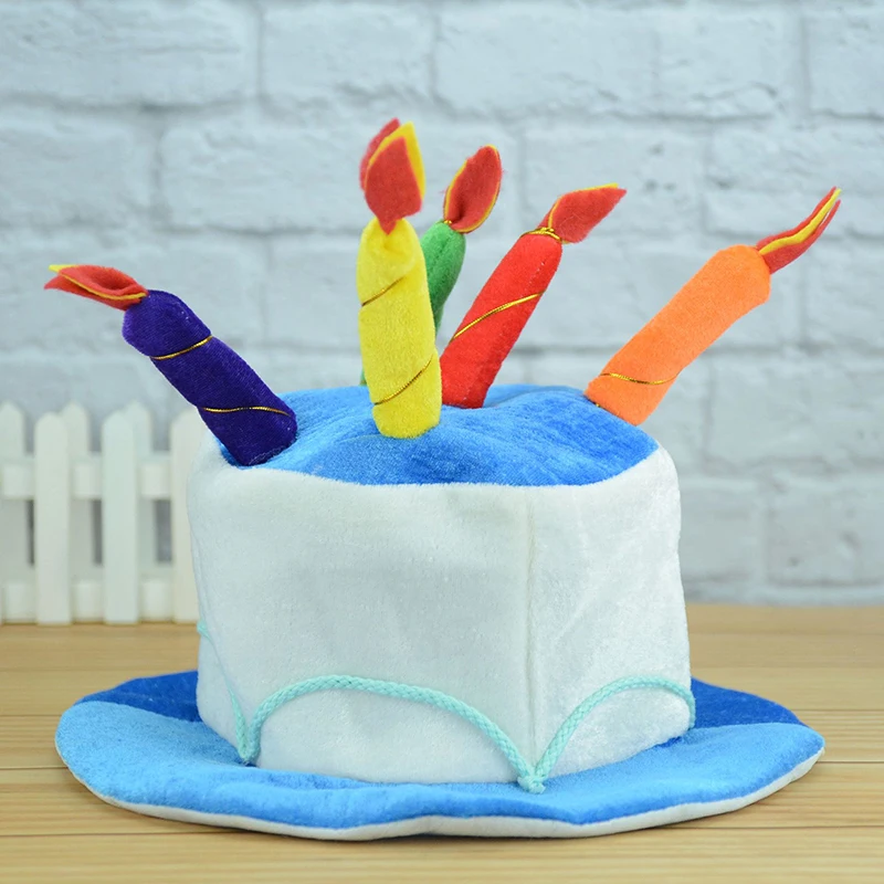 Birthday Cake Hat Birthday Can - Science Of Happiness ulasan dan harga