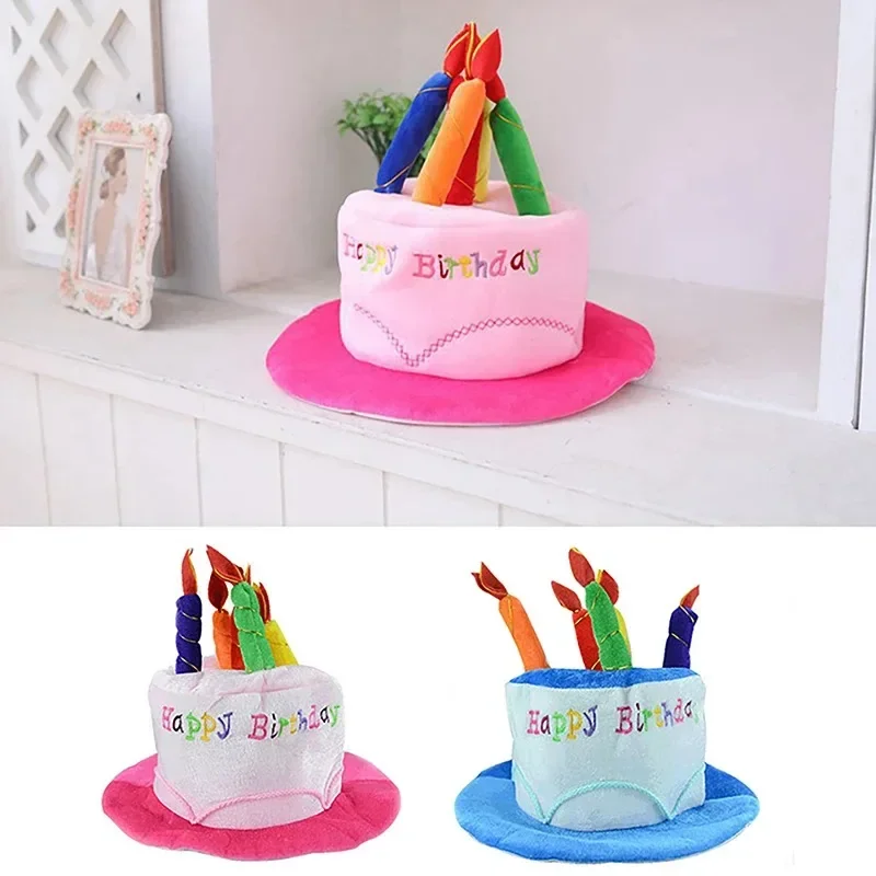 Birthday Cake Hat Birthday Can - Science Of Happiness ulasan dan harga
