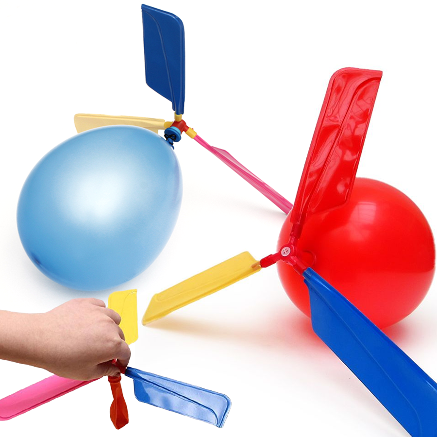 3/6/9sets Balloon Propeller He - Science Kit ulasan dan harga