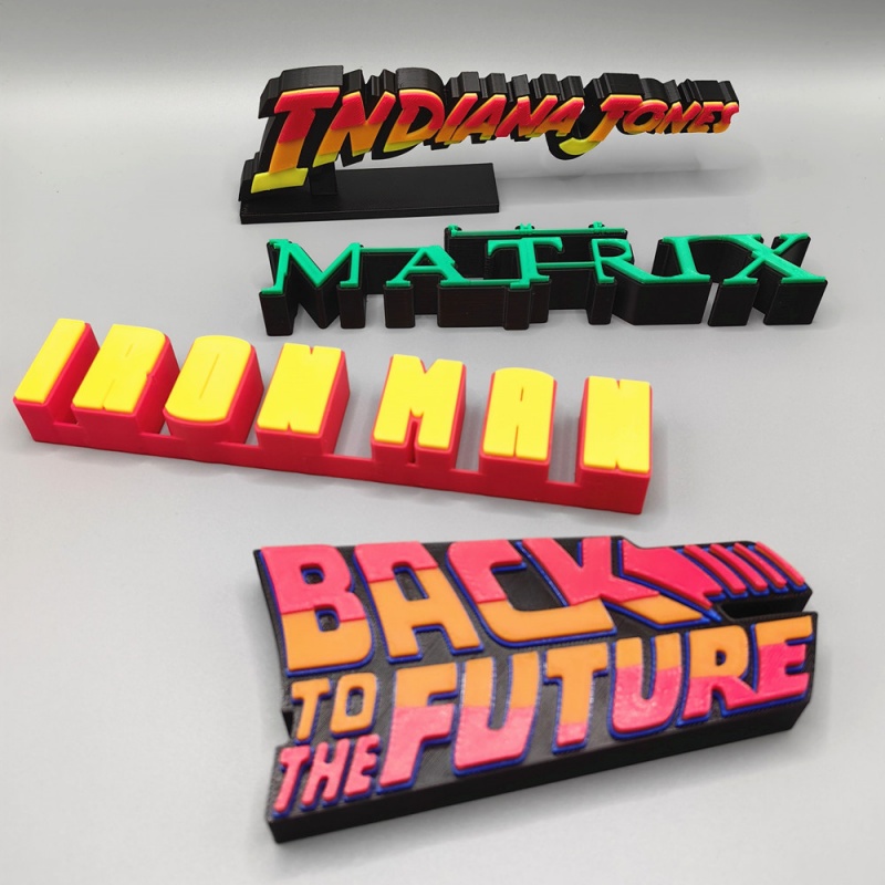Classic Mo vie Title 3d Logo S - Science Exhibition Models ulasan dan harga