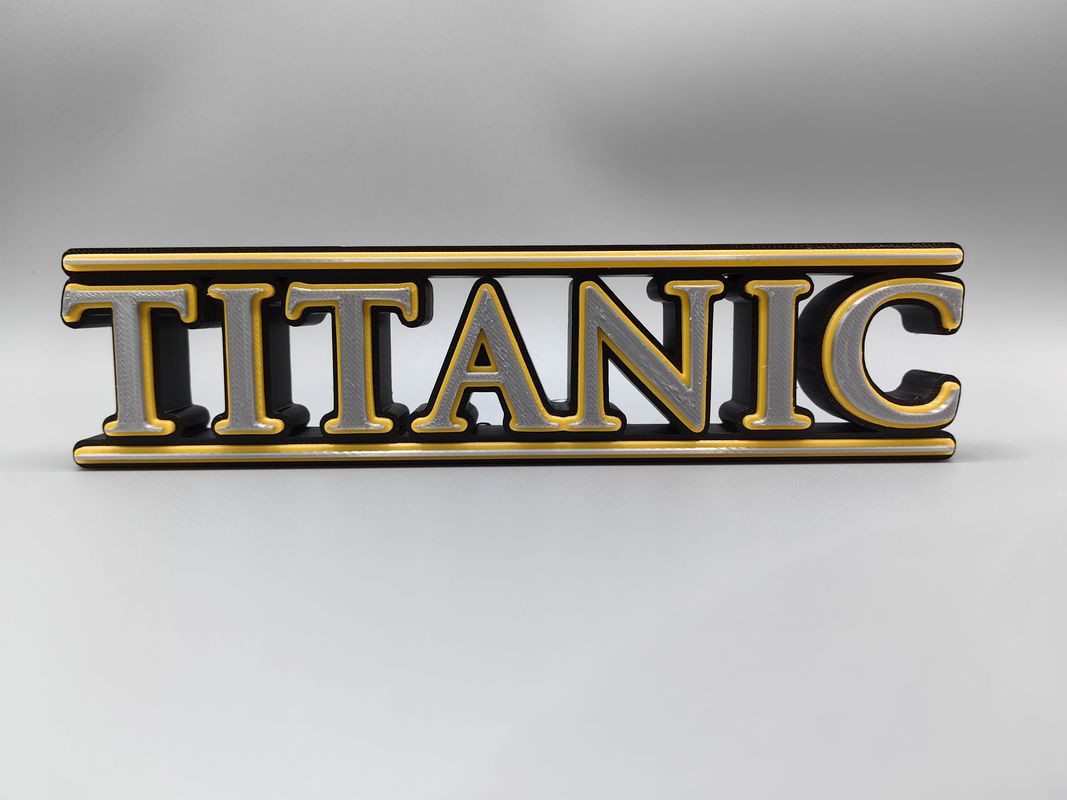 Classic Mo vie Title 3d Logo S - Science Exhibition Models ulasan dan harga
