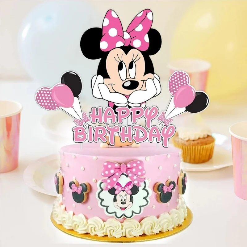 New Minnie Mouse Party Supplie - Science Of Happiness ulasan dan harga