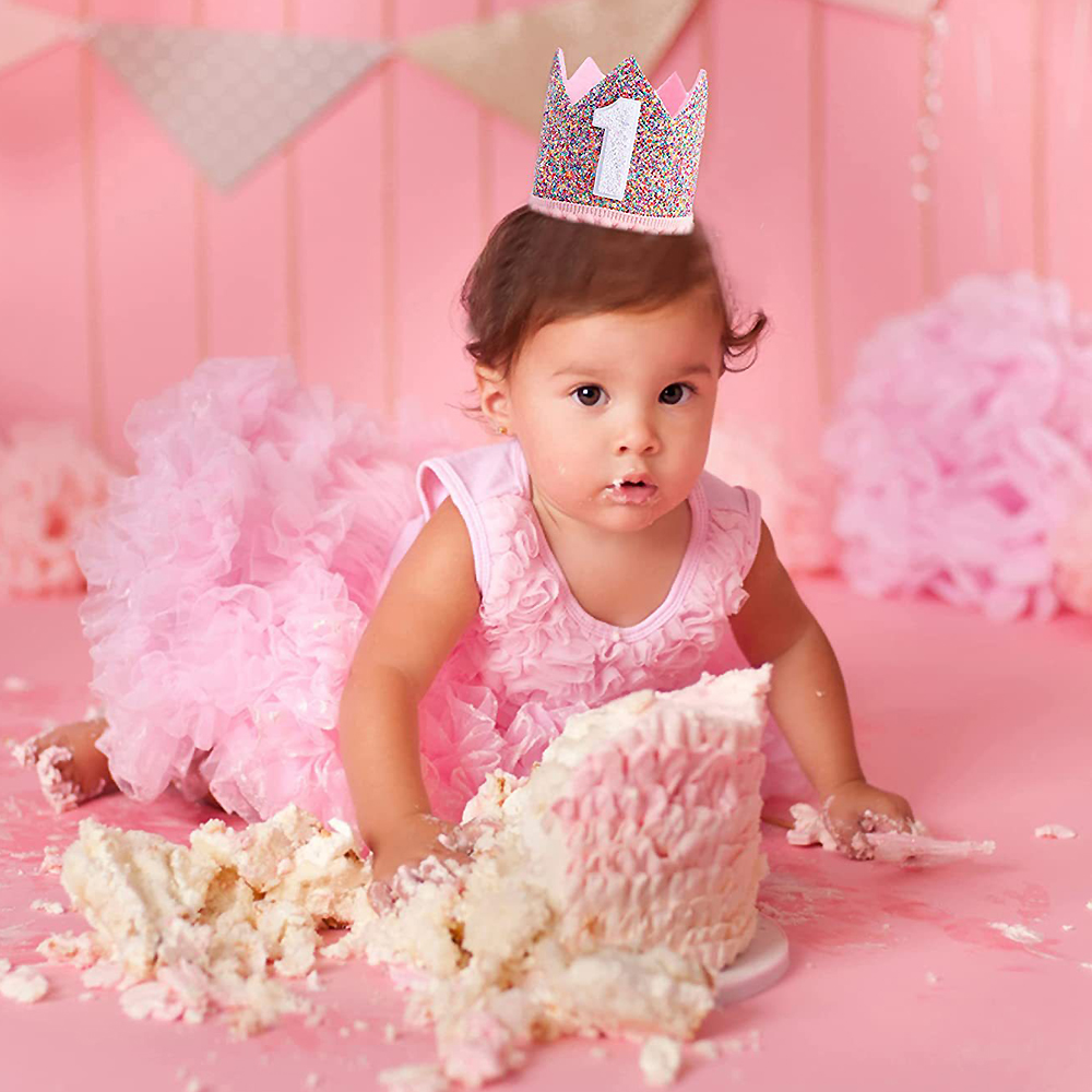 Felt Rainbow Crown Birthday Pa - Science Of Happiness ulasan dan harga