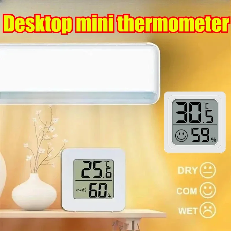 Mini LCD Digital Thermometer H - Weather Station Indoor ulasan dan harga