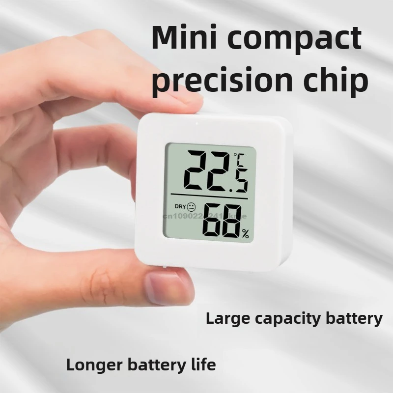 Mini LCD Digital Thermometer H - Weather Station Indoor ulasan dan harga