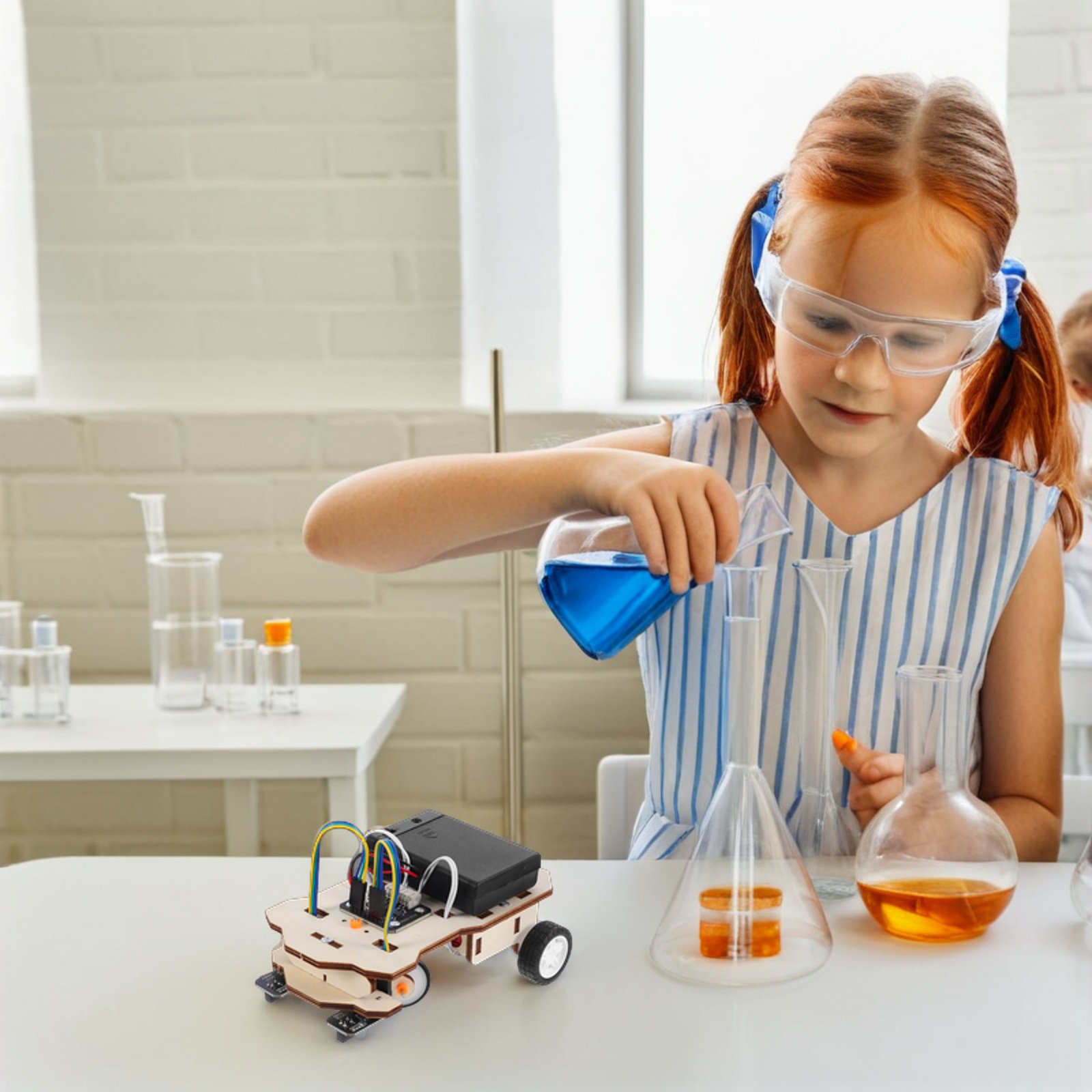 1Set Stem DIY Line Following C - Science Kit ulasan dan harga