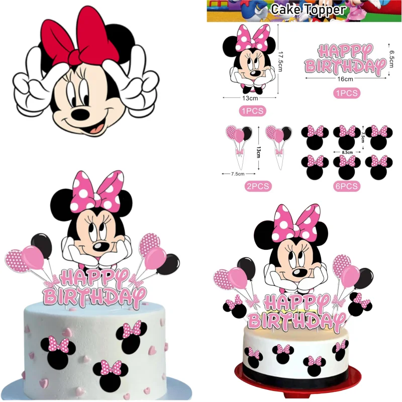 New Minnie Mouse Party Supplie - Science Of Happiness ulasan dan harga