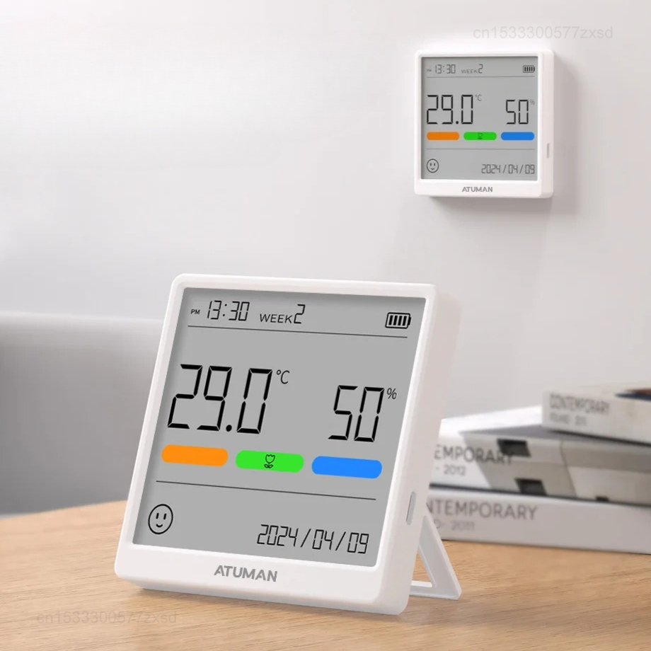 DUKA THSE Temperature Humidity - Weather Station Indoor ulasan dan harga
