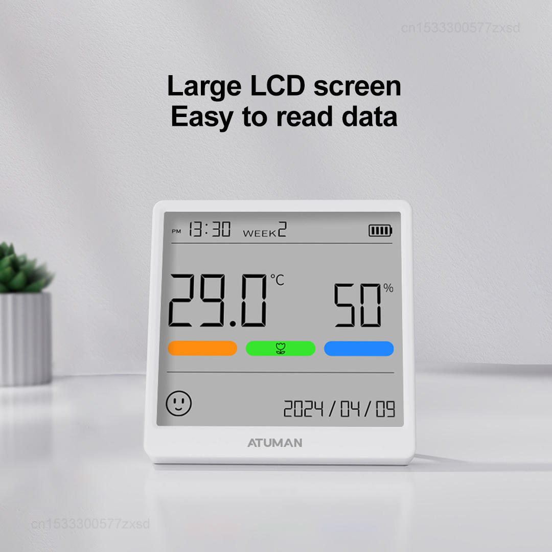 DUKA THSE Temperature Humidity - Weather Station Indoor ulasan dan harga