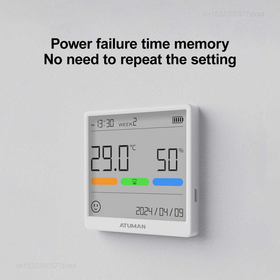 DUKA THSE Temperature Humidity - Weather Station Indoor ulasan dan harga