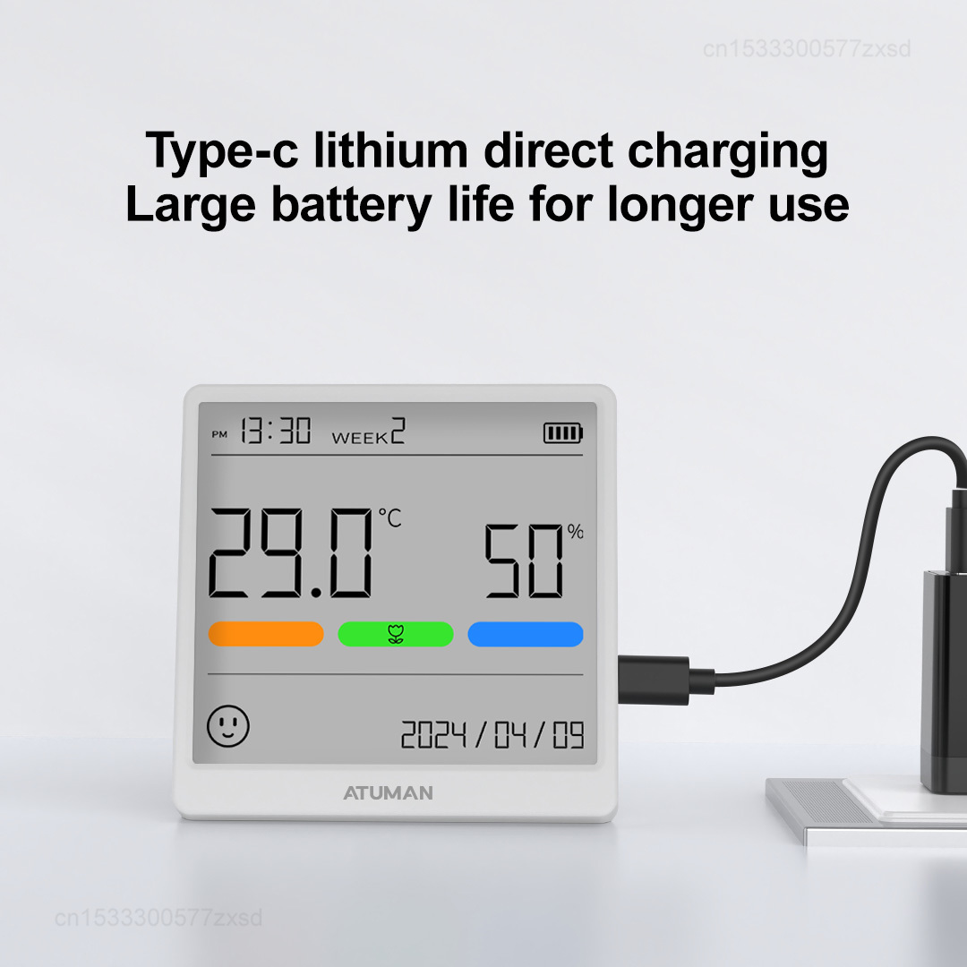 DUKA THSE Temperature Humidity - Weather Station Indoor ulasan dan harga