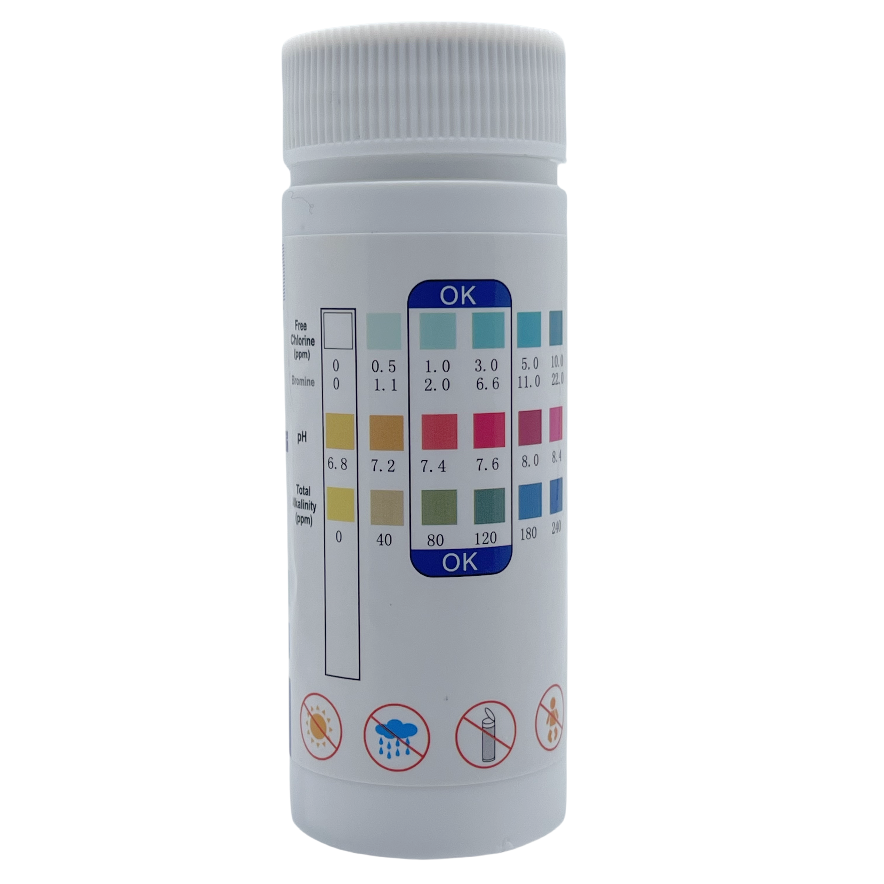 Chlorine PH Test Strips SPA Sw - Water Testing Kit ulasan dan harga