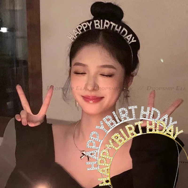 Birthday Rhinestone Crowns Hai - Science Of Happiness ulasan dan harga