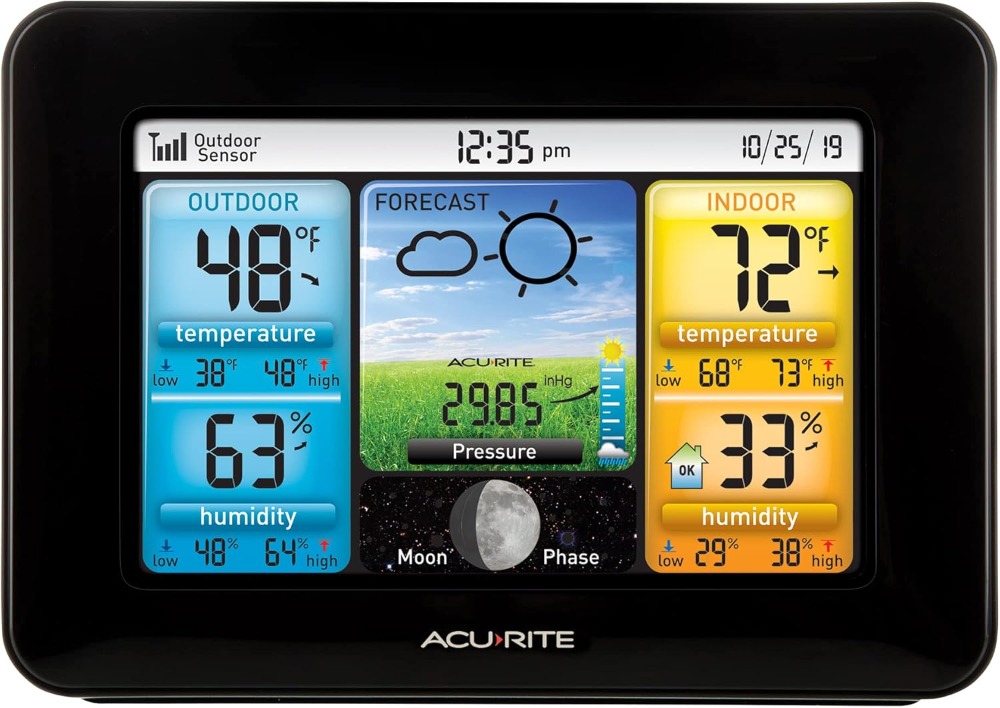 Wireless Home Weather Station  - Weather Station Indoor ulasan dan harga