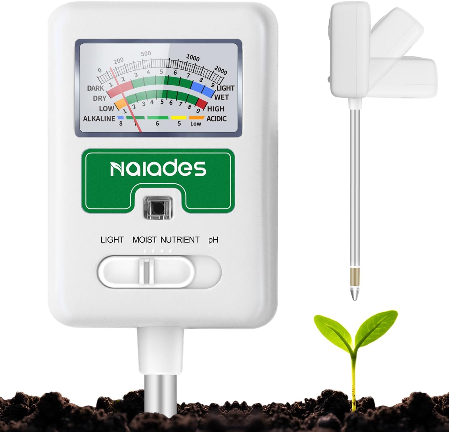 Soil Moisture Meter for Plants - Water Testing Kit ulasan dan harga