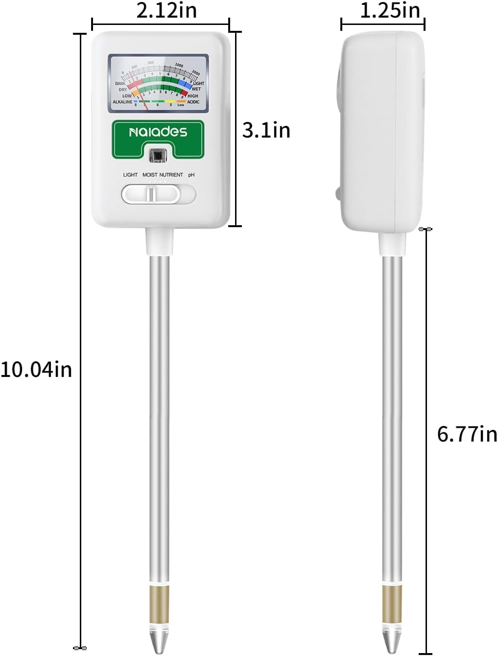 Soil Moisture Meter for Plants - Water Testing Kit ulasan dan harga