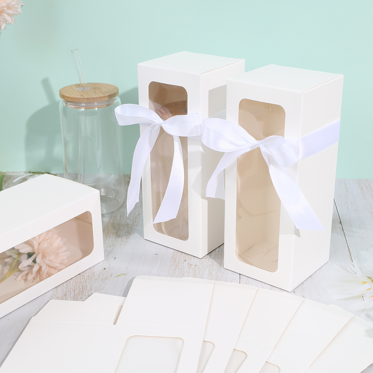 10Pcs Glass Gift Boxes Happy 1 - Science Of Happiness ulasan dan harga
