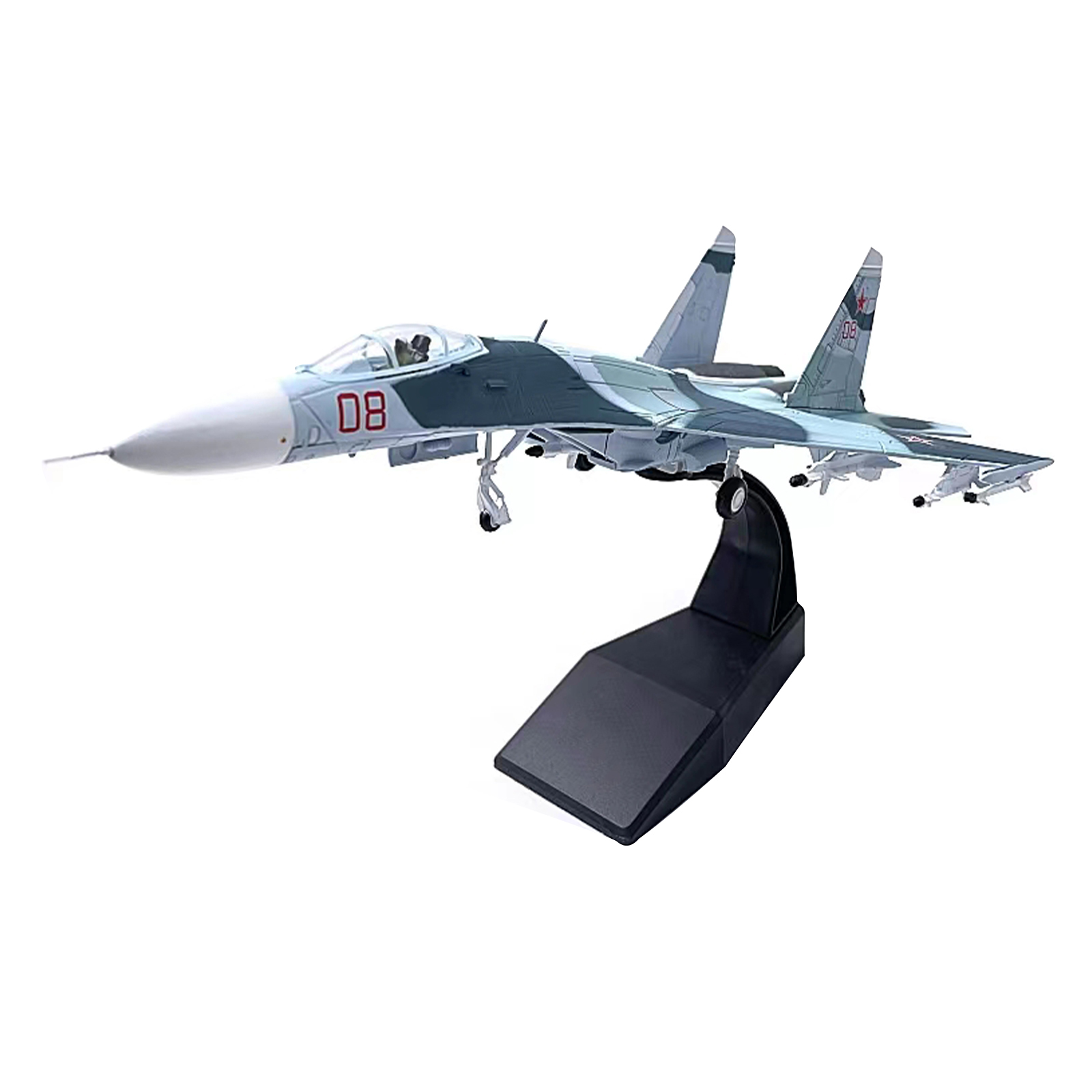 Metal SU-27 Flanker Heavy Airc - Science Exhibition Models ulasan dan harga