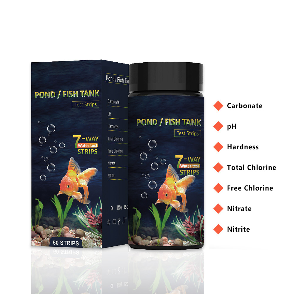 7 in 1 Aquarium Test Strips, 5 - Water Testing Kit ulasan dan harga