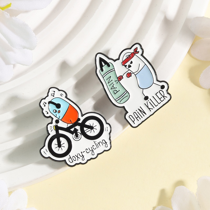 Doxy-cycling Enamel Pins Carto - Science Buddies ulasan dan harga