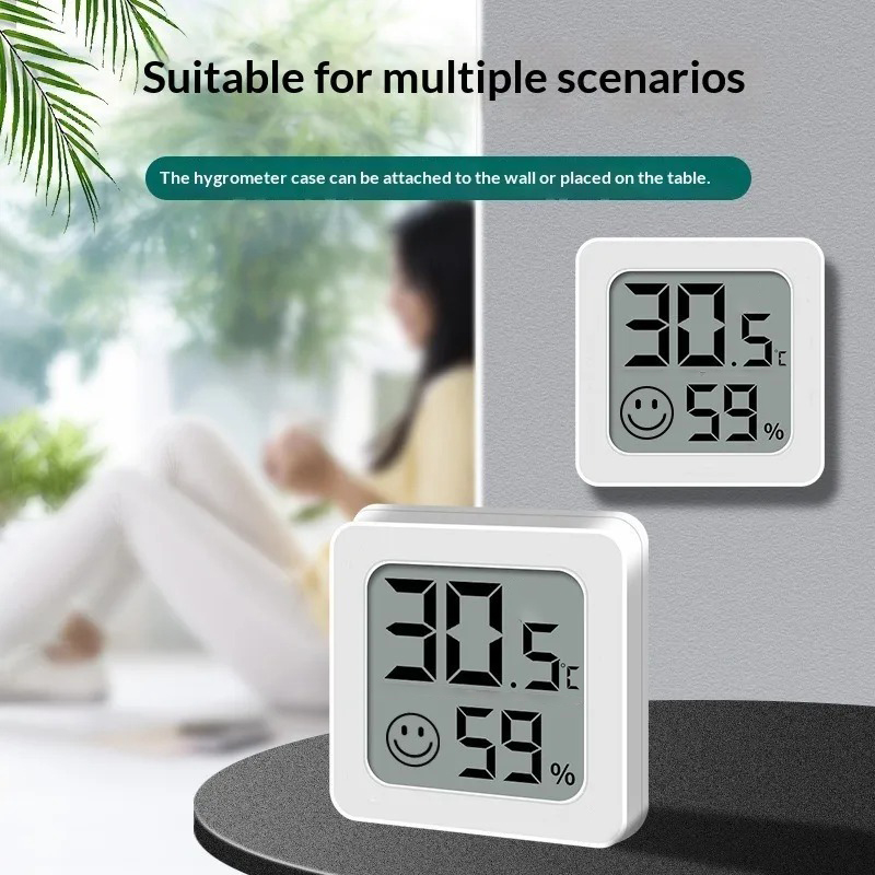 1/3pcsMini LCD Digital Thermom - Weather Station Indoor ulasan dan harga