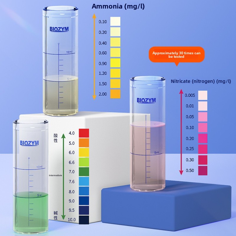 BIOZYM Aquarium Test Kit-Nitri - Water Testing Kit ulasan dan harga