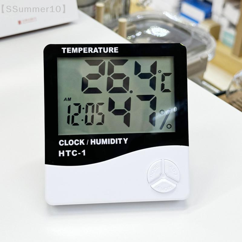 【SSummer10】LCD Digital Tempera - Weather Station Indoor ulasan dan harga
