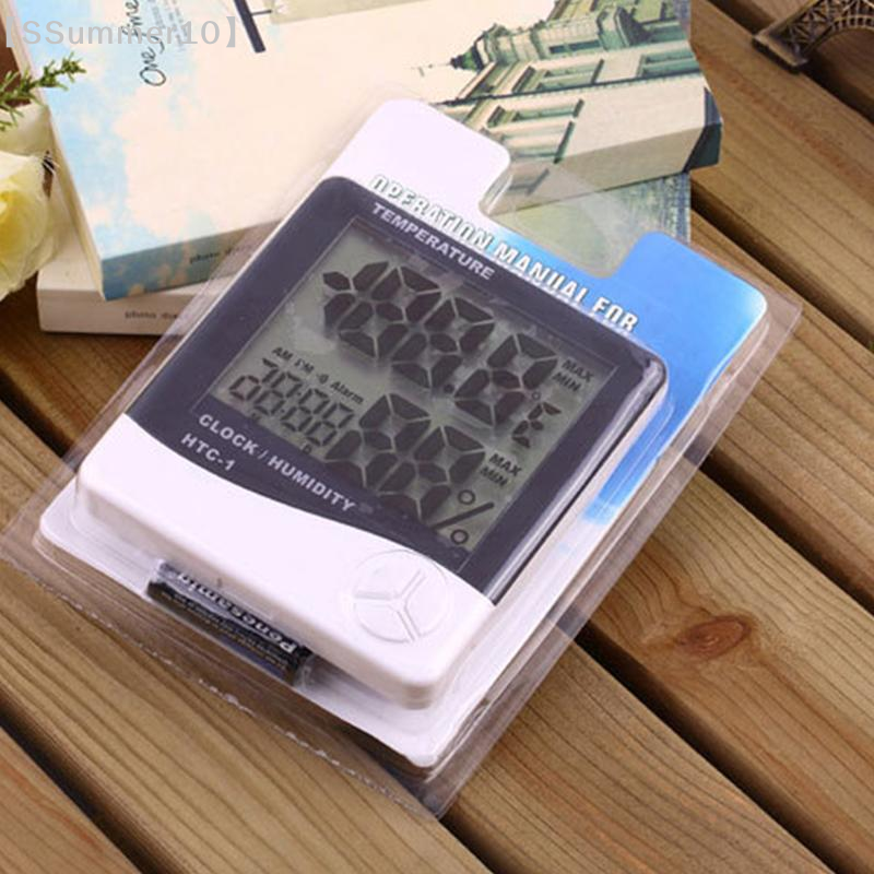【SSummer10】LCD Digital Tempera - Weather Station Indoor ulasan dan harga