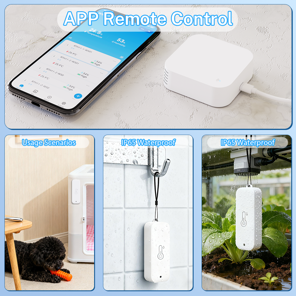 Tuya WIFI Smart Weather Statio - Weather Station Indoor ulasan dan harga