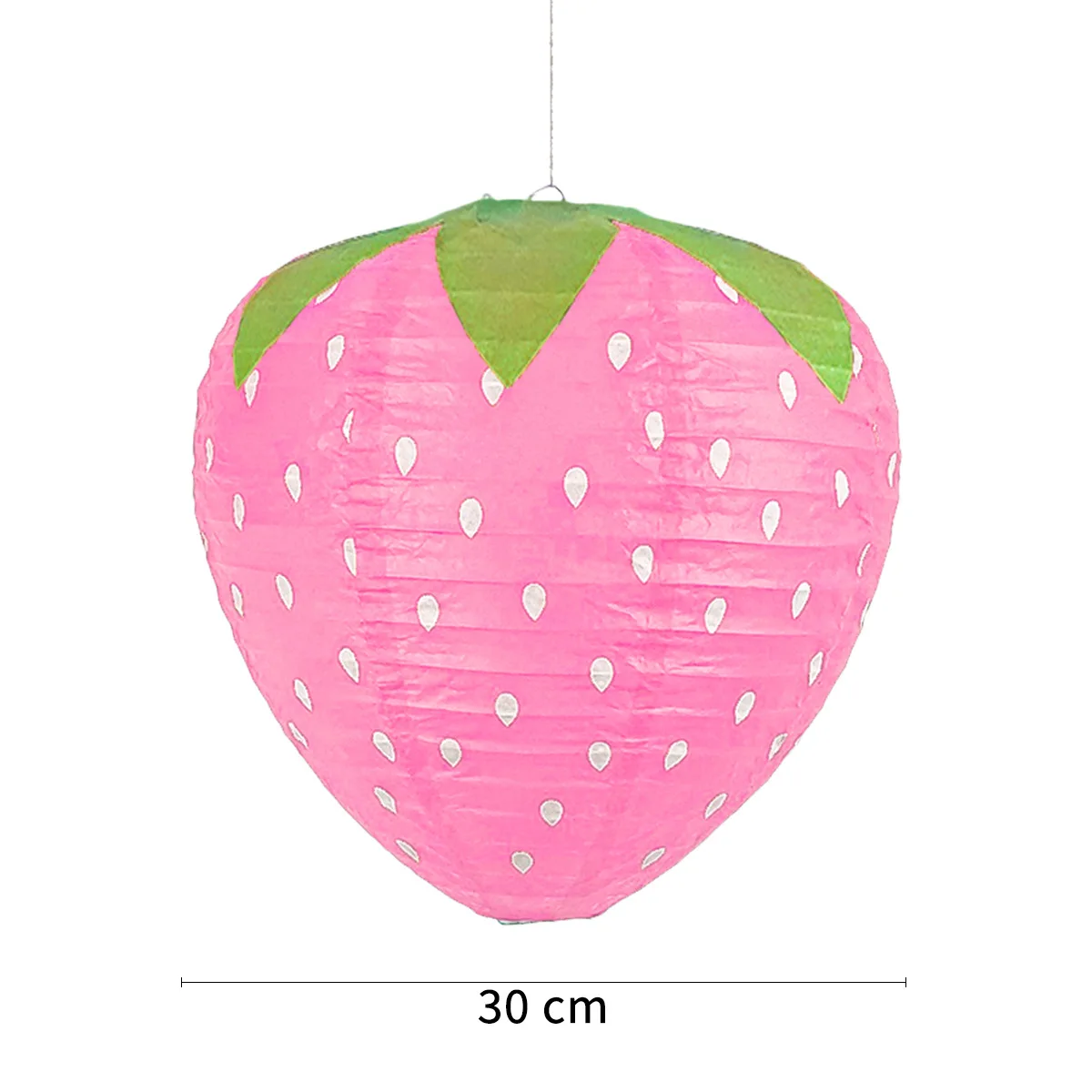 Pink Strawberry Paper Lantern  - Science Of Happiness ulasan dan harga