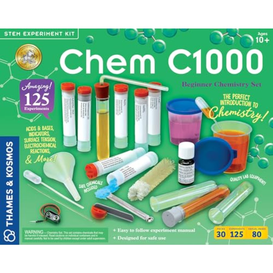 STEM science kit for ages 10+: - Chemistry Set Beginner ulasan dan harga