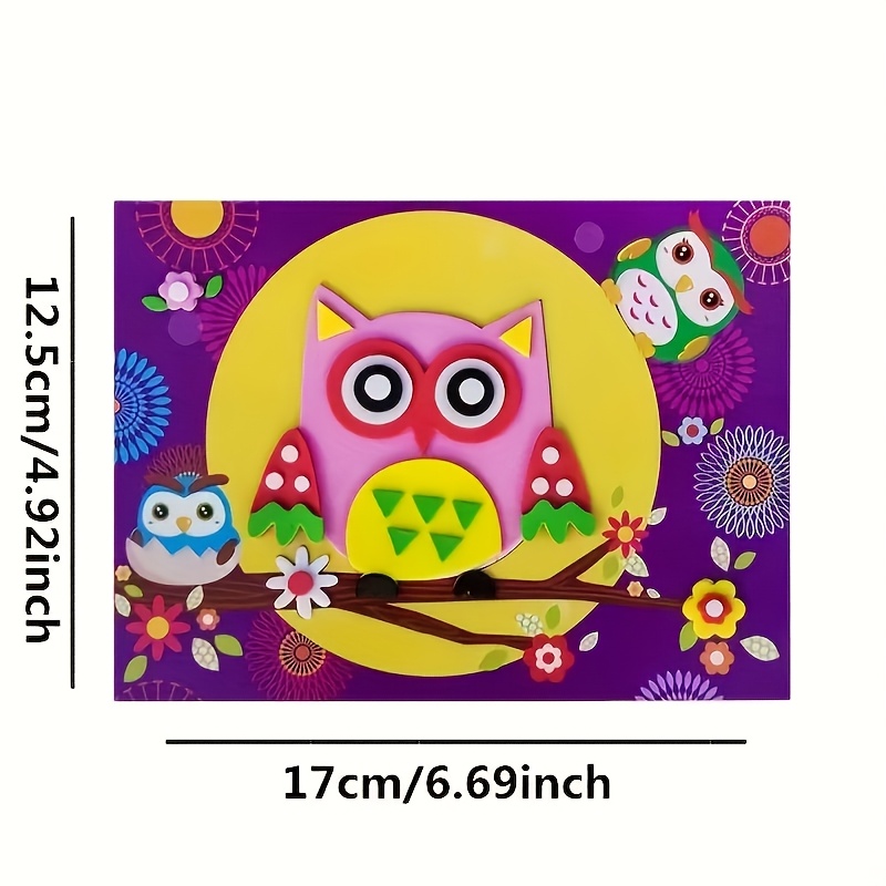 3D Stickers for Kids, Disposab - Science Toys Diy ulasan dan harga
