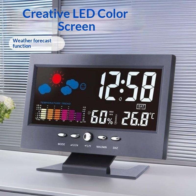 Multifunctional Weather Statio - Weather Station Indoor ulasan dan harga