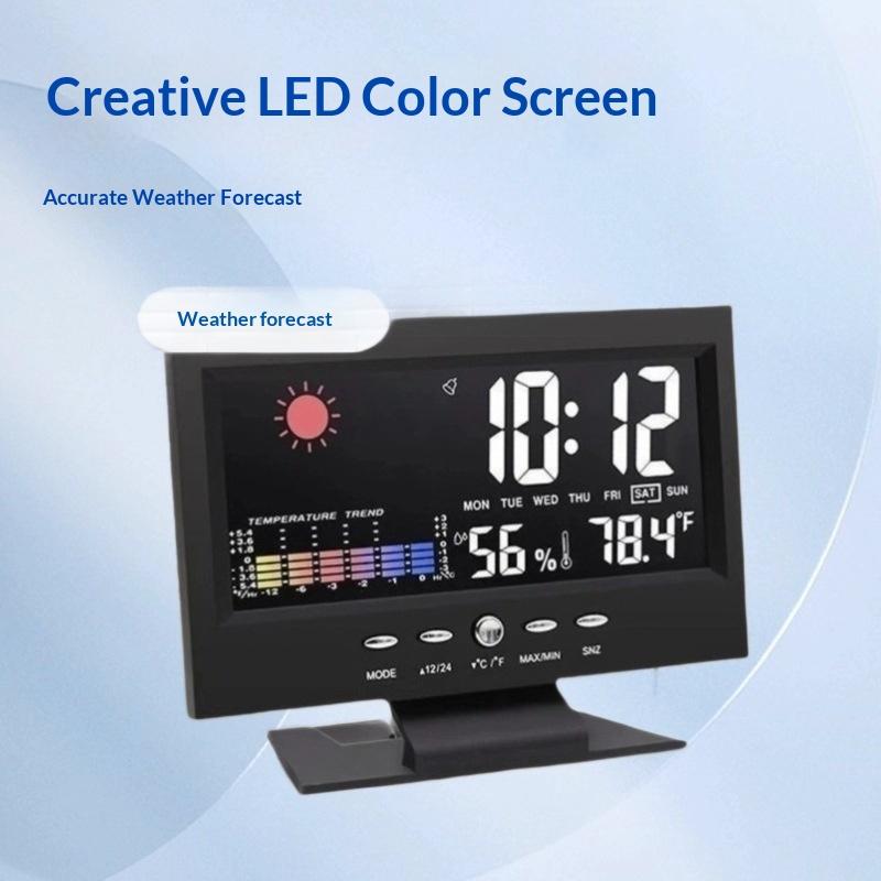 Multifunctional Weather Statio - Weather Station Indoor ulasan dan harga