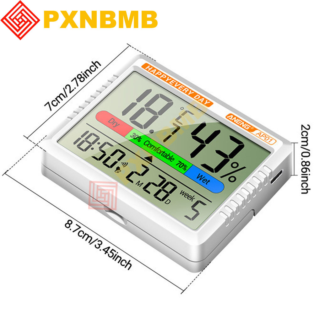 Intelligent Air Thermometer Hy - Weather Station Indoor ulasan dan harga
