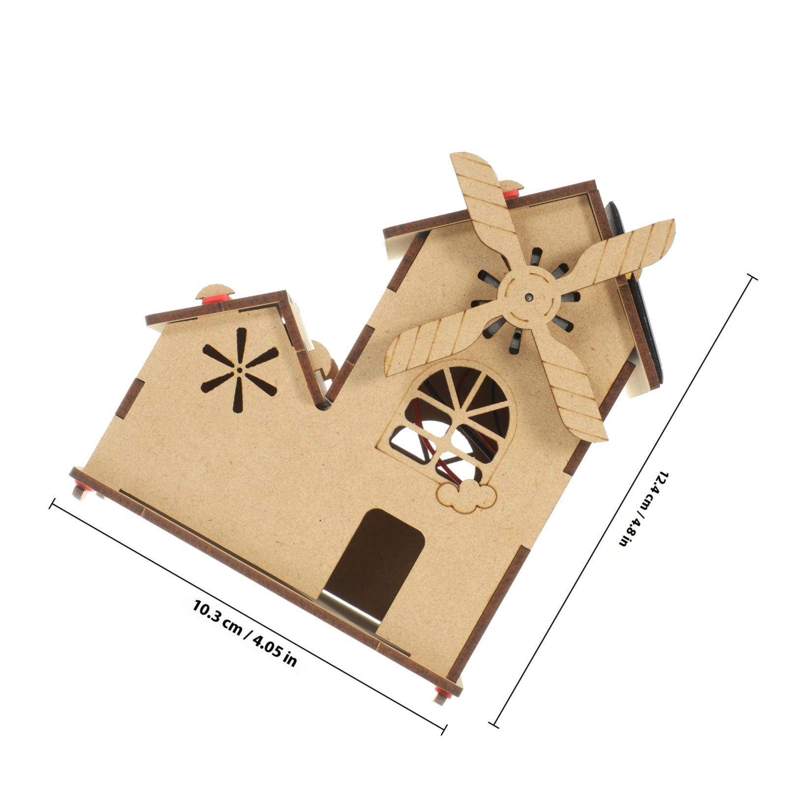 1Set Solar Powered Windmill Ho - Science Nature ulasan dan harga
